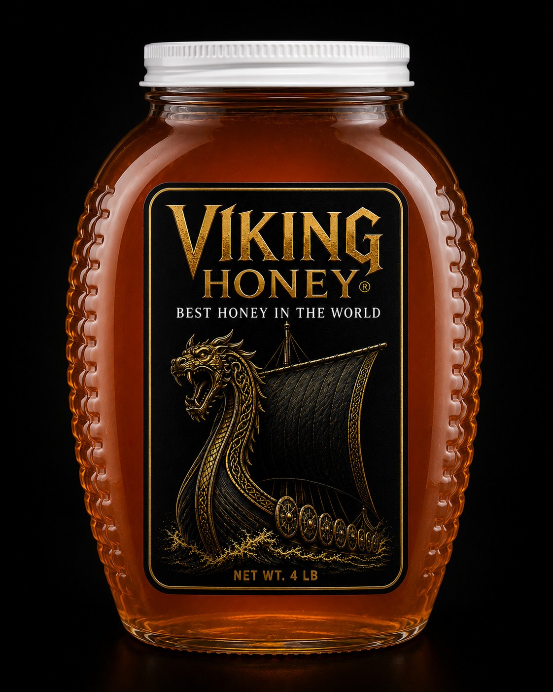 Viking Honey Valhalla Four Pound Queenline Vessel